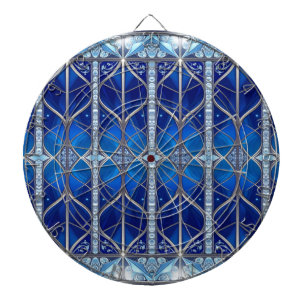 Cible De Fléchettes Cible décorative bleue pour fléchettes