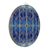 Cible De Fléchettes Cible décorative bleue pour fléchettes (Devant gauche)