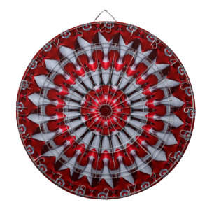 Cible De Fléchettes Cible décorative rouge pour fléchettes