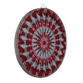 Cible De Fléchettes Cible décorative rouge pour fléchettes (Devant gauche)