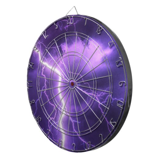 Cible De Fléchettes ciel magnifique, tonnerre (Devant droit)