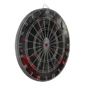 Cible De Fléchettes Cimetière gothique Gazebo avec des roses rouges la (Devant gauche)