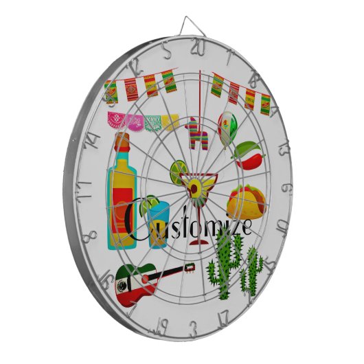 Cible De Fléchettes Cinco de Mayo Célébration Thunder_Cove (Devant gauche)