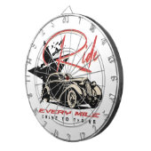 Cible De Fléchettes Circuler à chaque kilomètre (Devant droit)