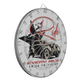 Cible De Fléchettes Circuler à chaque kilomètre (Devant gauche)