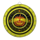 Cible De Fléchettes Citrouille brillant - (Devant)