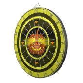 Cible De Fléchettes Citrouille brillant - (Devant droit)