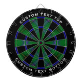 Cible De Fléchettes Clan Henderson Tartan (Devant)