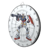 Cible De Fléchettes Classic Retro RX-78-2 Gundam Mecha Anime Illustrat (Devant droit)