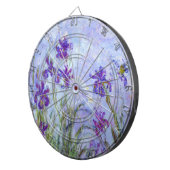 Cible De Fléchettes Claude Monet - Iris Mauves / Iris Lilac (Devant droit)