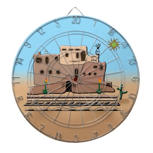 Cible De Fléchettes Clay House (Devant)