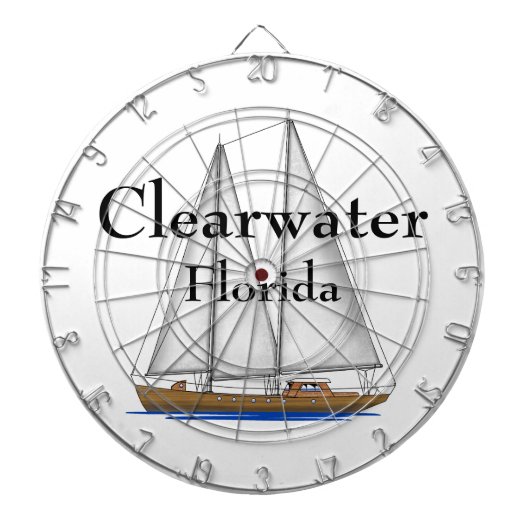 Cible De Fléchettes Clearwater la Floride (Devant)