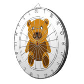 Cible De Fléchettes Clipart Brown d'ours de nounours (Devant droit)