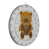 Cible De Fléchettes Clipart Brown d'ours de nounours (Devant gauche)