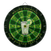 Cible De Fléchettes Cocktail Mojito (Devant)