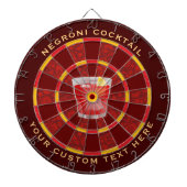 Cible De Fléchettes Cocktail Negroni (Devant)