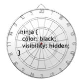 Cible De Fléchettes code ninja, script (Devant)