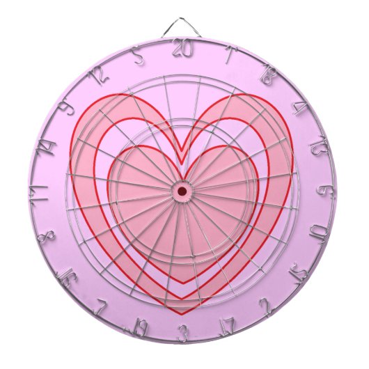 Cible De Fléchettes Coeur 2 (Devant)