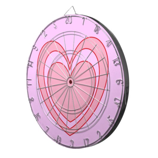 Cible De Fléchettes Coeur 2 (Devant droit)