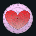 Cible De Fléchettes Coeur 4<br><div class="desc">Quelle meilleure manière de dire je t'aime qu'avec ce beau cadeau de coeur.</div>
