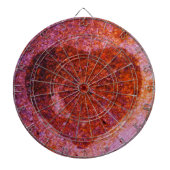 Cible De Fléchettes coeur rose corail (Devant)