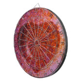 Cible De Fléchettes coeur rose corail (Devant droit)