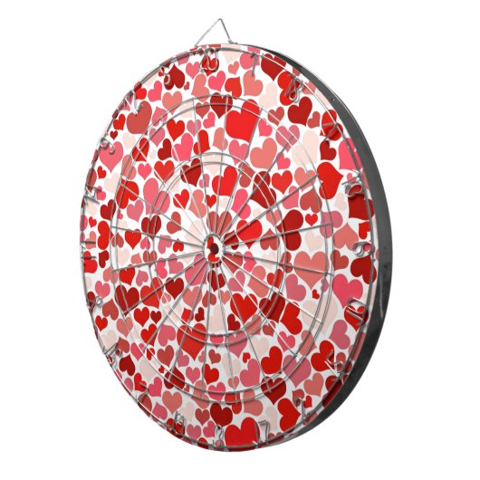 Cible De Fléchettes Coeurs (Devant droit)