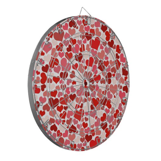 Cible De Fléchettes Coeurs (Devant gauche)