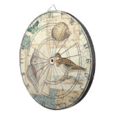 Cible De Fléchettes Collage de coquillage (Devant droit)