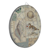 Cible De Fléchettes Collage de coquillage (Devant gauche)