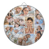 Cible De Fléchettes Collage photo Simple et élégant (Devant)