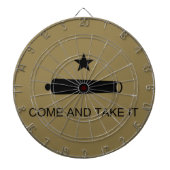 Cible De Fléchettes Come & Take It ! Flag de Texas State (Devant)