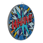 Cible De Fléchettes Comic Book Pop Art BOUM (Devant gauche)