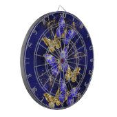 Cible De Fléchettes Composition avec papillons de saphir (Devant gauche)