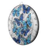 Cible De Fléchettes Composition des White and Blue Butterflies (Devant droit)