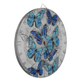 Cible De Fléchettes Composition des White and Blue Butterflies (Devant gauche)
