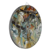 Cible De Fléchettes Composition Kandinsky V Peinture Abstraite (Devant gauche)