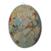 Cible De Fléchettes Composition Kandinsky VIII (Devant droit)