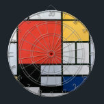 Cible De Fléchettes Composition Rouge, Jaune, Bleu, Noir | Mondriaan |<br><div class="desc">Composition avec Rouge,  Jaune,  Bleu et Noir est un tableau de 1921 de Piet Mondriaan.</div>