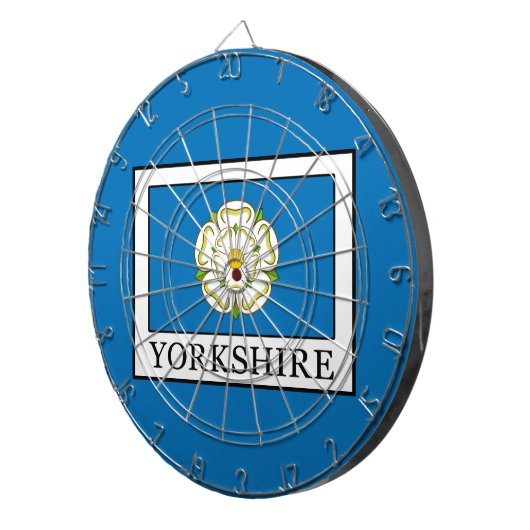 Cible De Fléchettes Comté de Yorkshire (Devant droit)