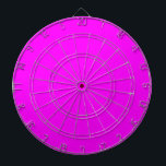 Cible De Fléchettes Concepteur Customisé couleur rose chaud<br><div class="desc">Concepteur Customisé couleur rose chaud</div>