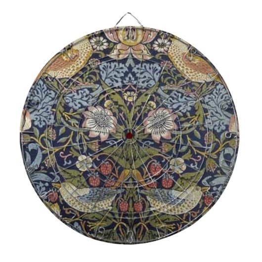 Cible De Fléchettes Conception 1883 de voleur de fraise de William (Devant)