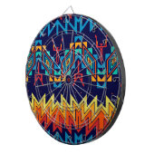 Cible De Fléchettes Conception abstraite de la conception tribale (Devant droit)