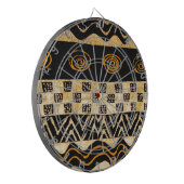 Cible De Fléchettes Conception de chaman tribal africain (Devant gauche)