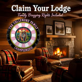 Cible De Fléchettes Conception de Crosshairs de forêt d'ours grizzli