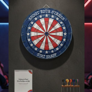 Cible De Fléchettes Conception de décoration murale patriotique améric