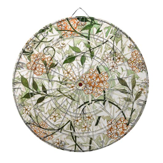 Cible De Fléchettes Conception de jardin de fleurs de jasmin de Willia (Devant)