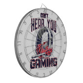 Cible De Fléchettes Conception de jeux avec casque (Devant gauche)