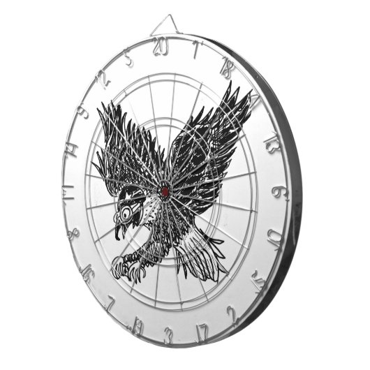 Cible De Fléchettes Conception de l'aigle en tableau (Devant droit)