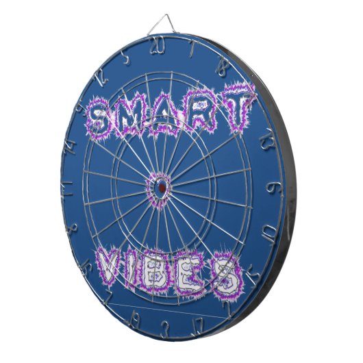Cible De Fléchettes Conception de l'art texte de devis Smart Vibes (Devant droit)